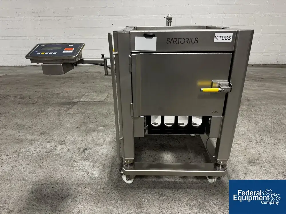 USED Sartorius 200 Liter Sartorius Palletank for Mixing Jacketed