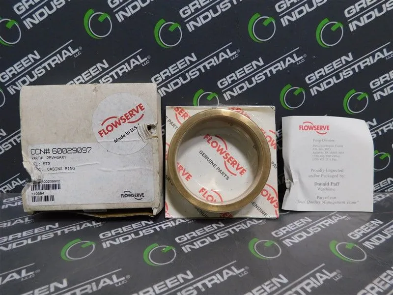 Flowserve 2RVH6AX1 Casing Ring CCN#60029097 New