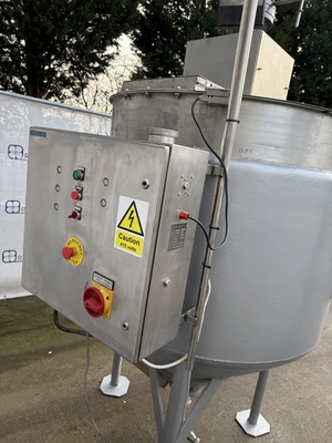 600L S/S JKTD vertical Anchor paddle mixer