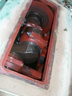 USED NATIONAL JWS-125, 3.5X5 TRIPLEX MUD PUMP PACKAGE