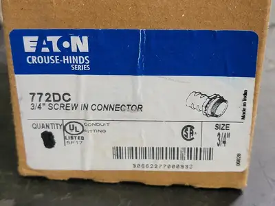 NEW CROUSE-HINDS 772DC
