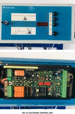 Alfa-Laval MMPX 304 SGP-11-60 oil purifier, 316SS.