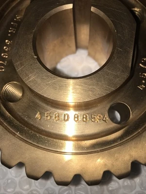 *New Worm Gear 458D885P4  4.579 Mfr.33670 Brass #