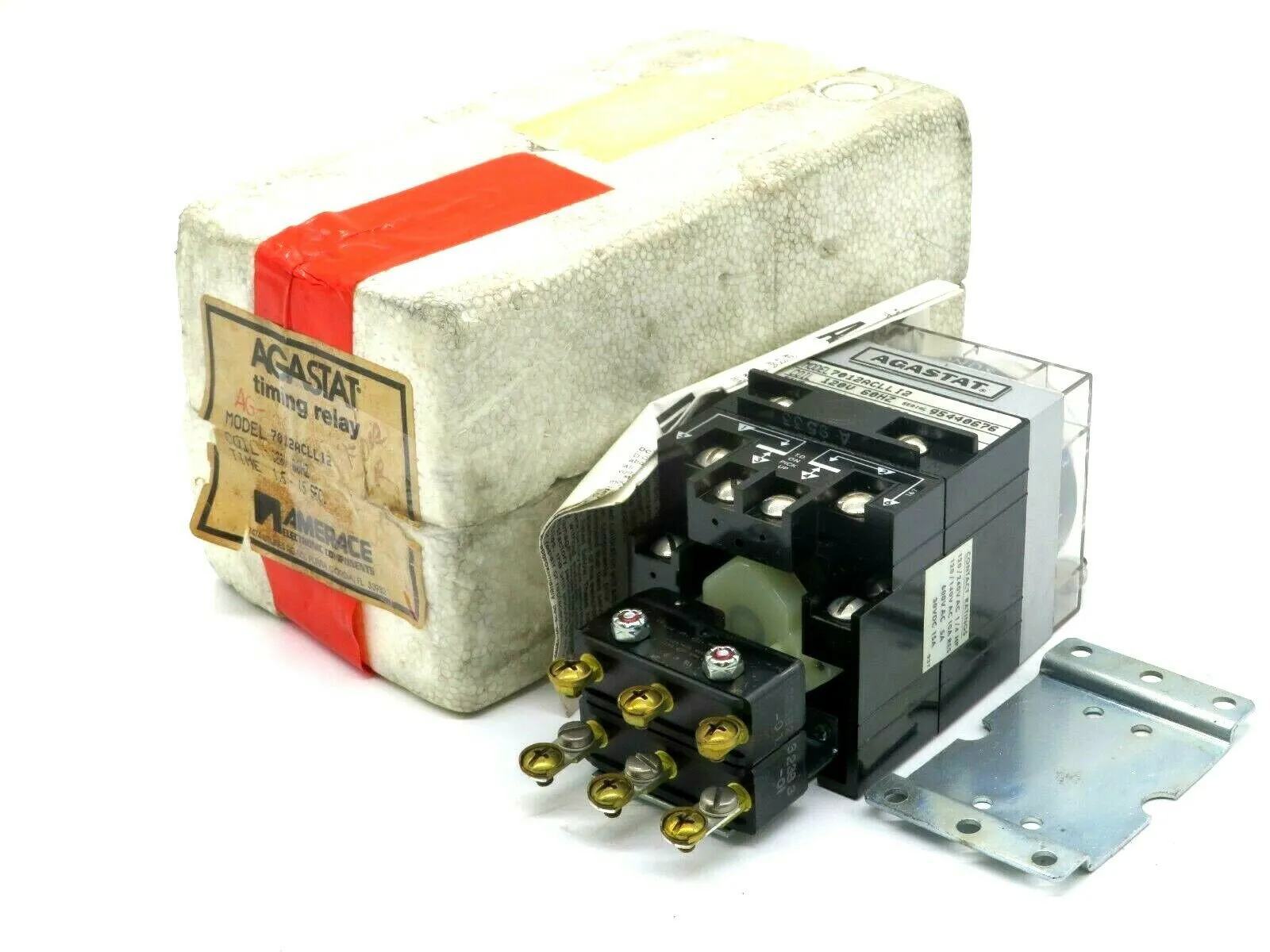 NEW AGASTAT 7012ACLLI2 TIMING RELAY 120V 60HZ