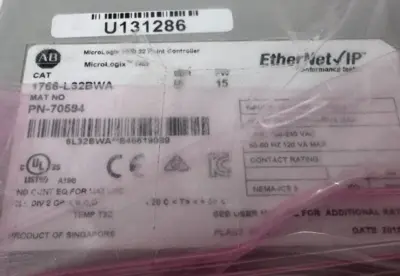 USED ALLEN-BRADLEY ALLEN BRADLEY 1766-L32BWA MICROLOGIX 1400