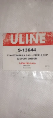 New | in-Stock ULINE S13644 Bulk Bags - Duffle Top, Spout Bottom Shipping Supplies Arizona US | ASSET CONVERSION SPECIALISTS, INC. #1271334