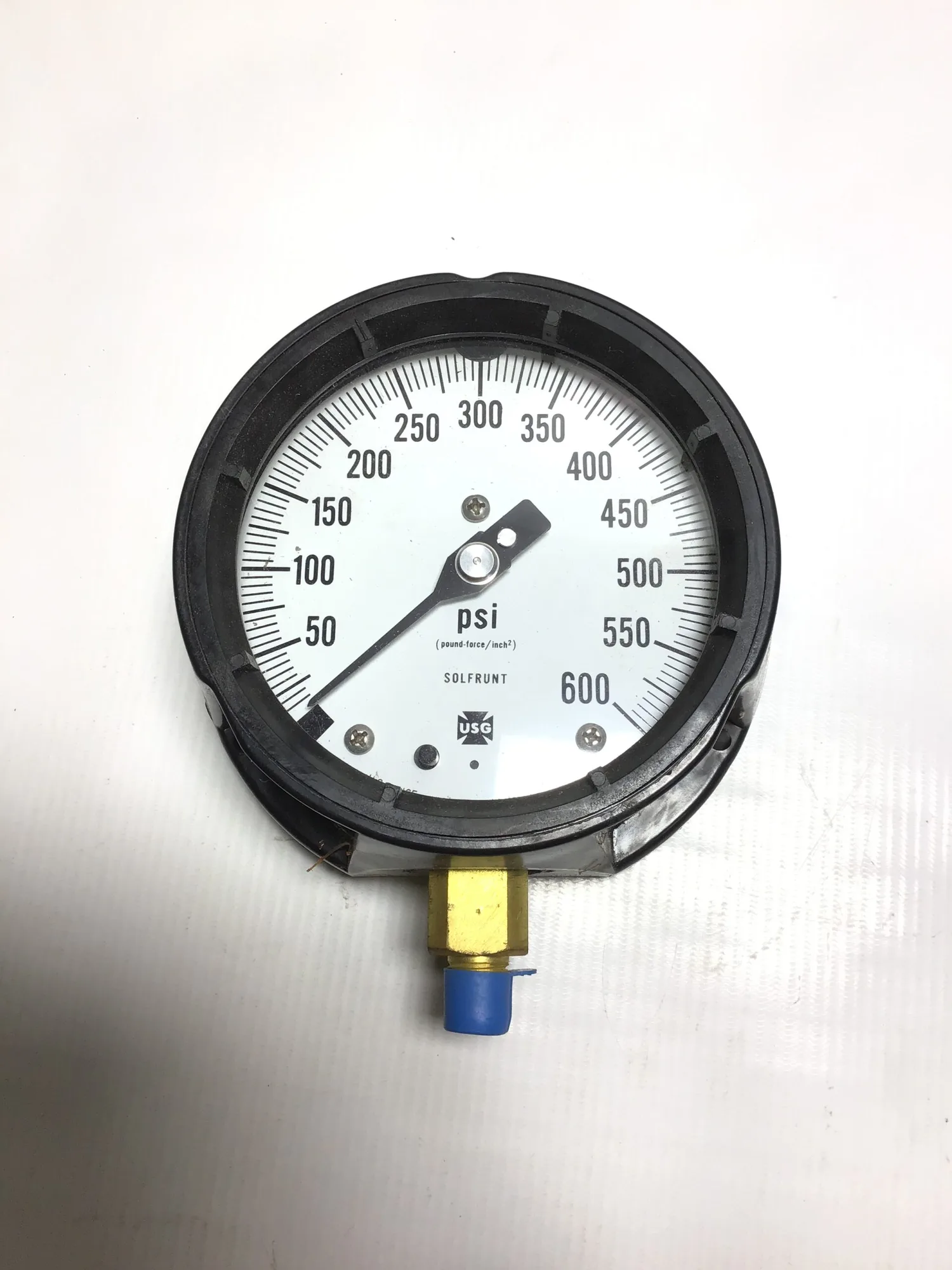 Ametek/M & G Division Diaphragm 316L USG Solfrunt Pressure Gauge 600 PSI