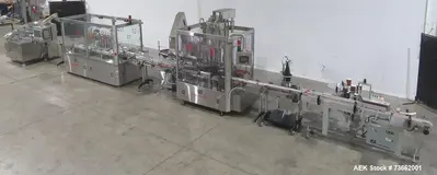 Used CAPMATIC VERIFILL Liquid & Paste Complete Packaging Lines Illinois US | Aaron Equipment #1130451