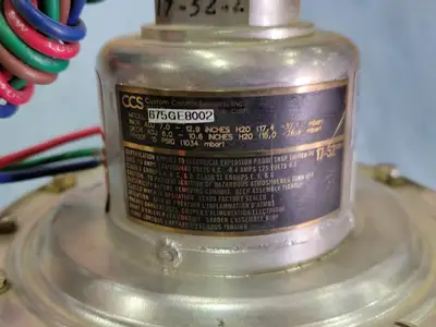 USED CUSTOM CONTROL SENSORS INC 675GE8002