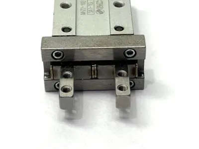 USED SMC PARALLEL AIR GRIPPER 2-FINGER DOUBLE-ACTING