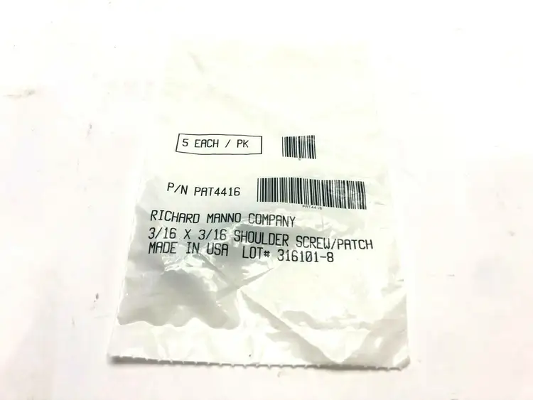 New | in-Stock RICHARD MANNO SHOULDER SCREW Nuts & Screws | Maverick Industrial Sales #1115513