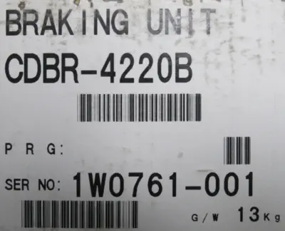 NEW YASKAWA ELECTRIC CDBR-4220B BRAKING UNIT CDBR4220B