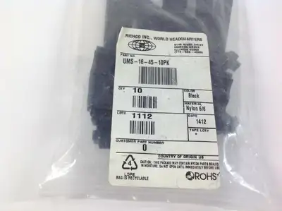 NEW RICHCO STRAP MOUNT W/O TAPE PACKAGE OF 10