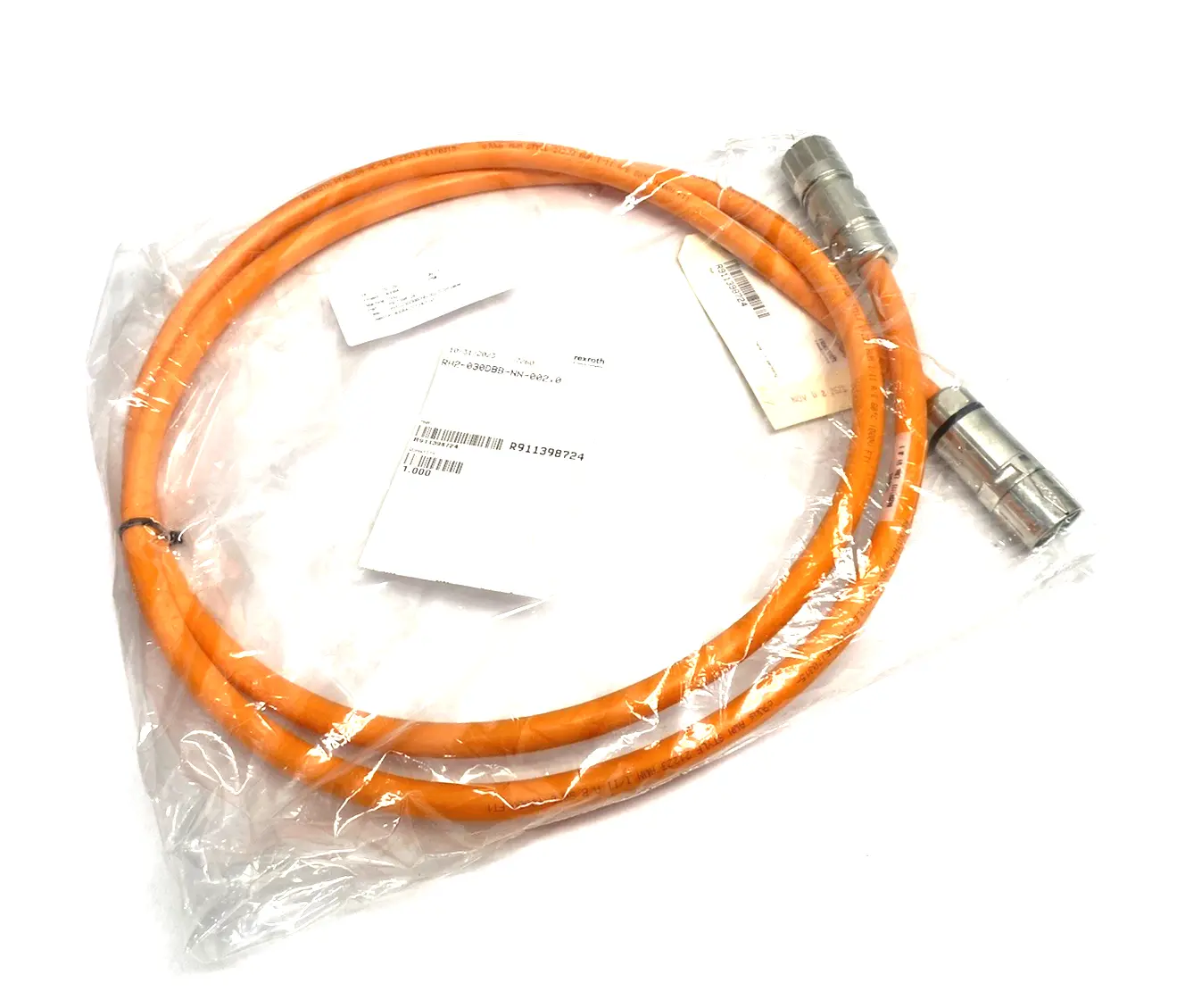 NEW BOSCH REXROTH HYBRID SERVO MOTOR CABLE 2M LENGTH RH2-030DBB-NN-002,0