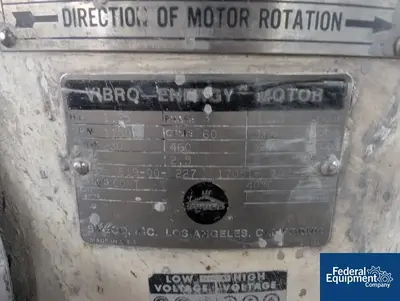USED SWECO DM-3L Sweco Vibro Mill
