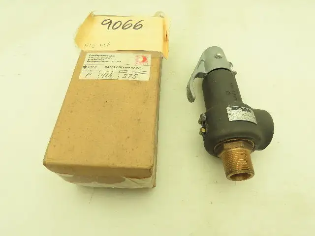 Crosby 41A Pressure Relief Valve 1" NPT 275 PSI  1693 SCFM