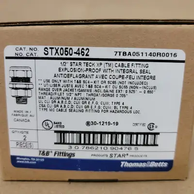 New | in-Stock T&B FITTINGS STX050-462 Cable & Wire British Columbia CA | Lenmark #247668