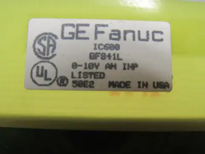 GE Fanuc IC600BF841L Series 6 Analog Input Module Remanufactured & Tested