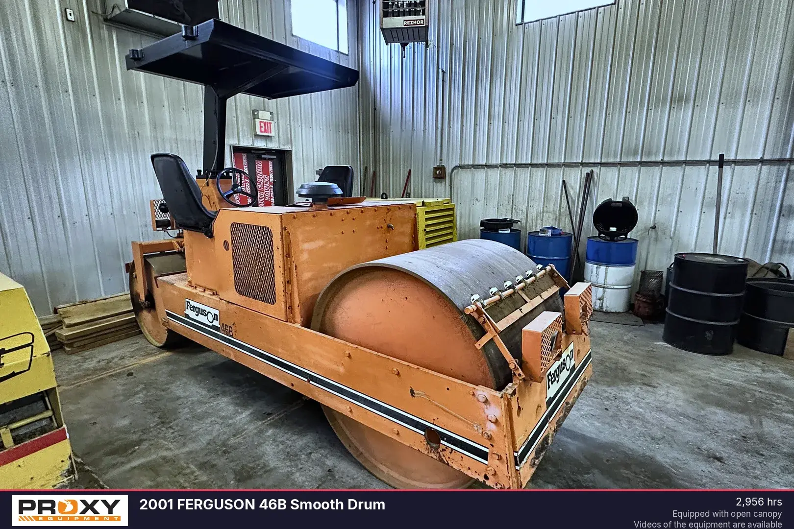 Used 2001 FERGUSON 46B SMOOTH DRUM Tandem Rollers New Jersey US | Proxy Equipment #1385116