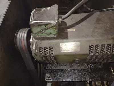 220 TON AIDA MODEL #NC1-200(2) GAP FRAME PRESS, WITH 9.84" STROKE: STOCK #22203