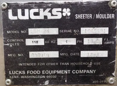 USED 1998 LUCKS LSM 24