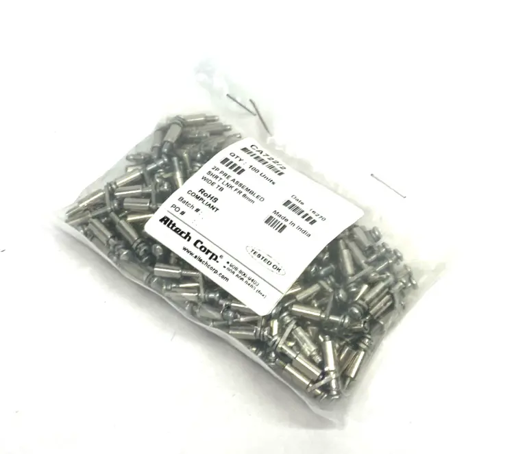 New | in-Stock Altech Internal Terminal Jumper, 6mm, 2-Pole 100-PACK Terminal Blocks Michigan US | Maverick Industrial Sales #1389142