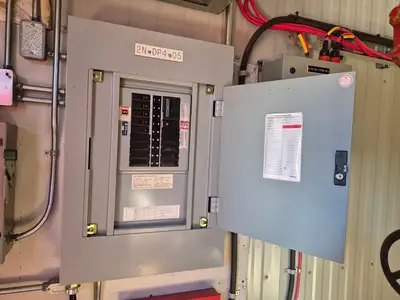 Containerized Foam Fire Suppression System w/ Deluge Valve, Potter Controls & Piping Manifold