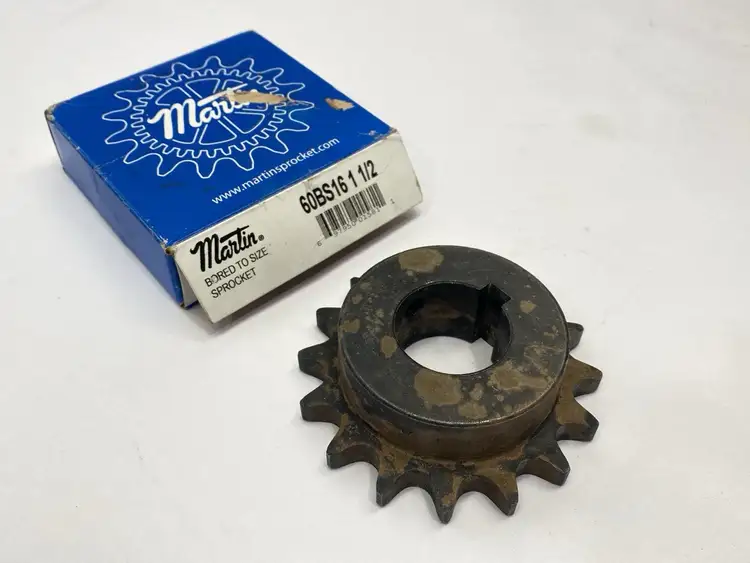 Used MARTIN SPROCKET 3/4" BORE 16 TEETH Misc Industrial Equipment | Maverick Industrial Sales #1105762