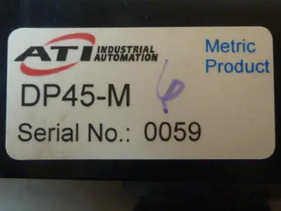 USED ATI INDUSTRIAL AUTOMATION DP45-M