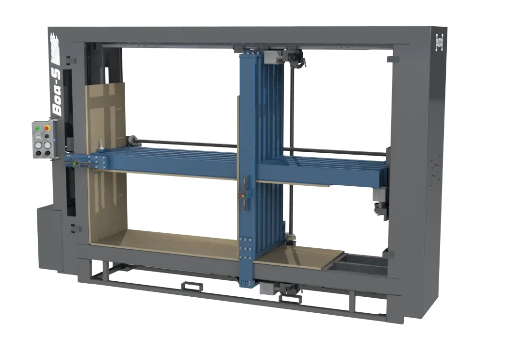 Pillar Boa-S: Servo-Assisted Case Clamp for Precision Cabinet Assembly