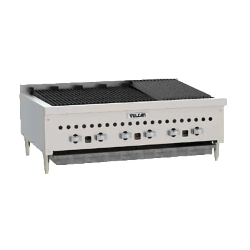 Vulcan VCCB36 36" Radiant Charbroiler W/ Cast Iron Grates, 87,000 BTU, Natural Gas