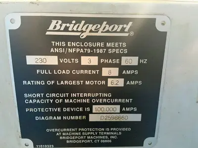 Used BRIDGEPORT EZTRAK SERIES II Vertical Mills Ohio US | HGR 24 #1316163