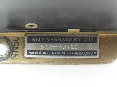 Allen Bradley 816-BOV15 Overload Relay Heater Series K  Lot of 3