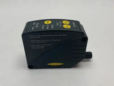 USED BANNER ENGINEERING L-GAGE LASER DIFFUSE TIME-OF-FLIGHT SENSOR 300MM TO 5M