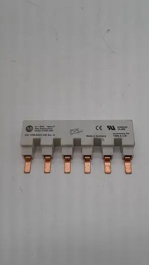 Used ALLEN-BRADLEY ALLEN-BRADLEY 106 AC BUS BAR 6 POLE CIRCUIT BREAKER 1489-AACL SER.A Circuit Breakers | ND Industrial Surplus #1212016