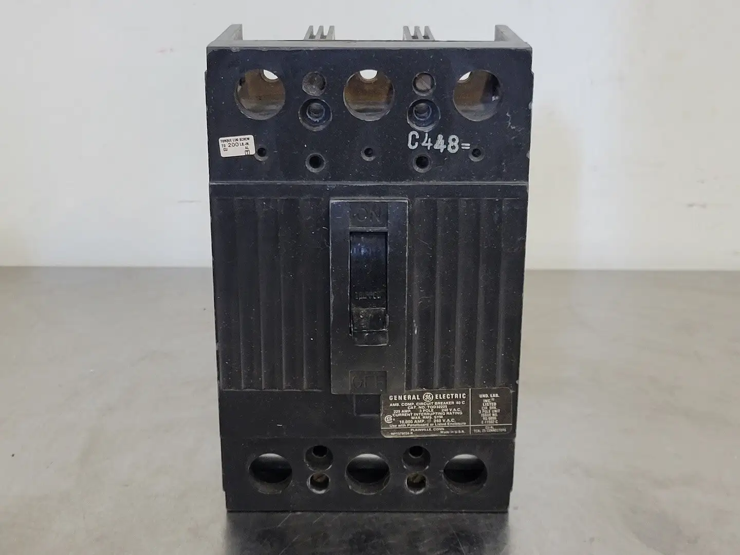 USED GENERAL ELECTRIC TQD32225