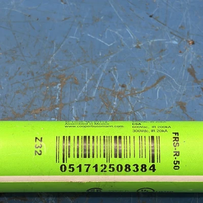 New | in-Stock Bussmann FRS-R-50 Fuses Indiana US | J&J Industrial Supply #1343321