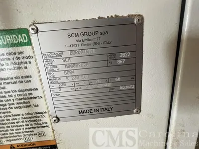 Used 2023 SCM K230 EVO EDGEBANDER Edge Banders PY | CAROLINA MACHINERY SALES #1262339