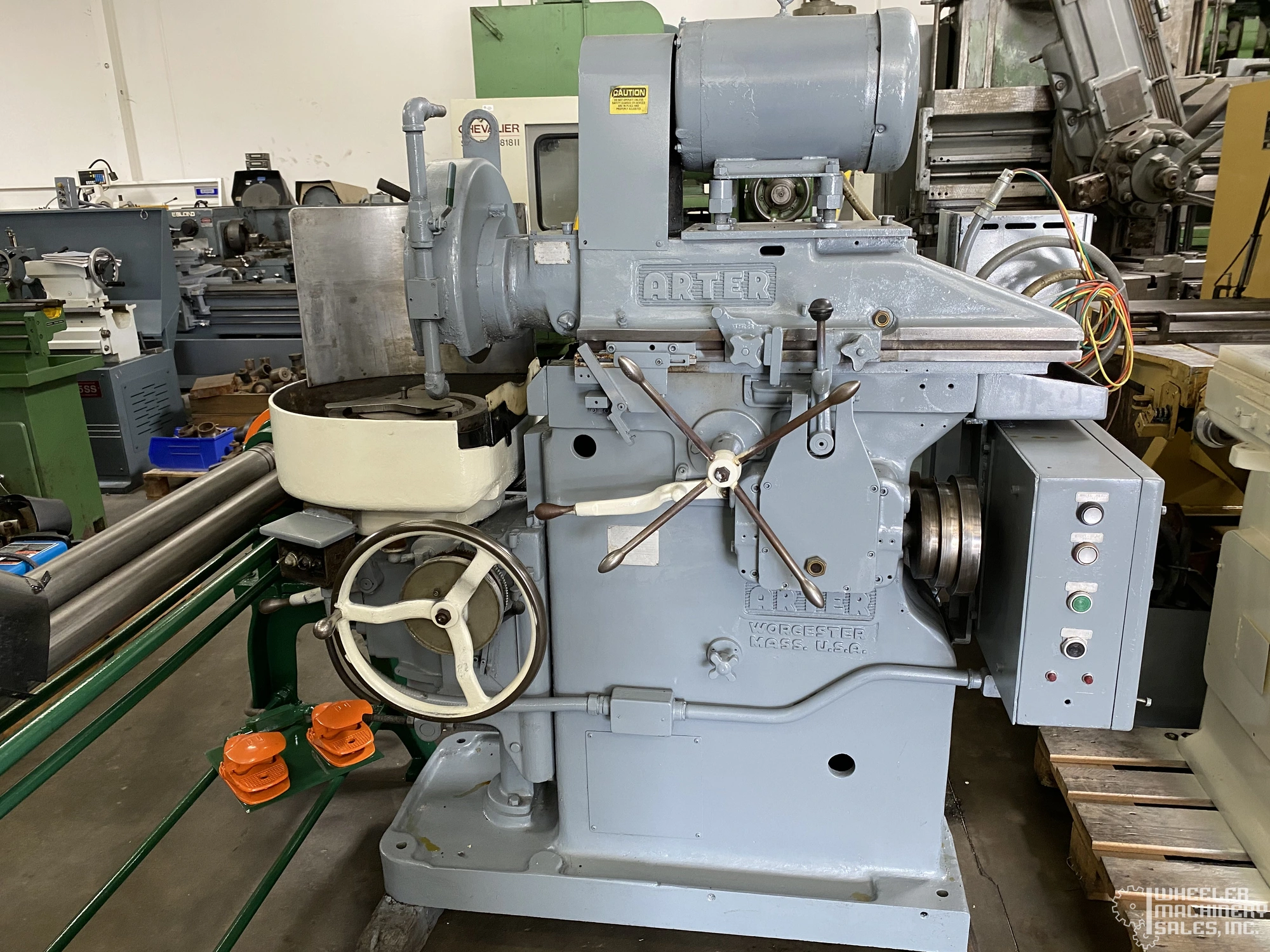 Arter A-12 Rotary Surface Grinder 12" #6104 #1