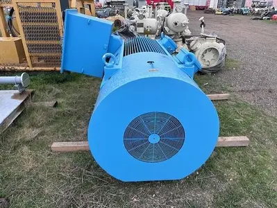 WEG 550 HP @ 426 RPM 50 Hz electric motor SN 1020954657