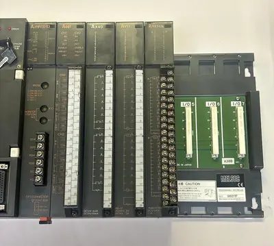 Used MITSUBISHI ELECTRIC A2ACPU PLC Chassis Ohio US | Surplus Asset Holdings #1246128