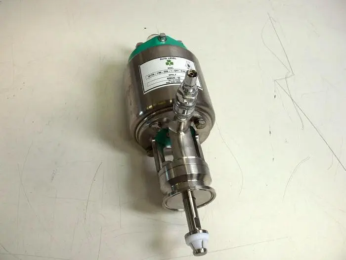 Used ALFA LAVAL TRI CLOVER 761TR-10M-20S-1-SFY-316L SANITARY VALVE Valves/Fittings California US | Equipment Lab #485304