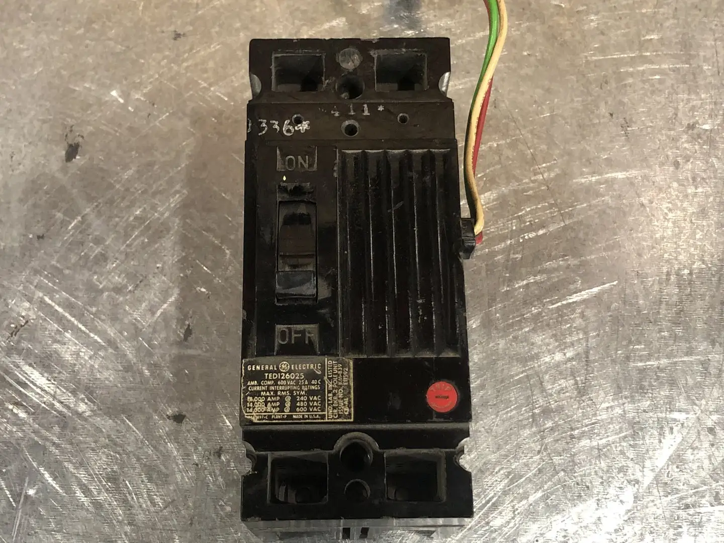 USED GENERAL ELECTRIC TED126025