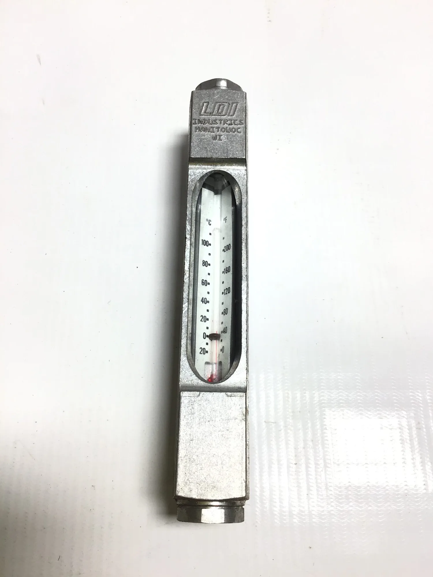 LDI Industries G1620 Series Back Mount Sight Temperature Gauge 100°C 200°F