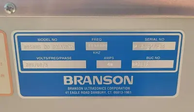 USED 2013 BRANSON ULTRASONICS B950R