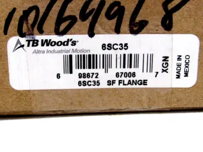 NEW TB WOODS 6SC35 SF FLANGE