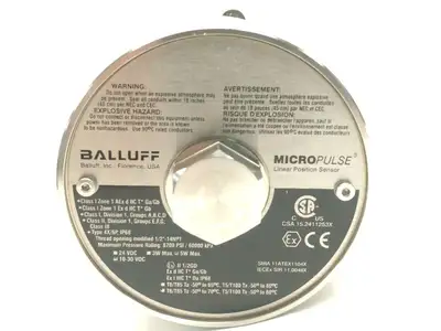 BTL7-A510-M0153-J-DEXC-TA12, BTL2HNJ | Balluff BTL2HNJ MicroPulse Linear Position Sensor BTL7-A510-M0153-J-DEXC-TA12 - New Other