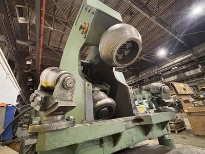 1/2" X 13' BOLDRINI MODEL #RIB0-13-HY HYDRAULIC HEAD FLANGER & DISHING MACHINE: STOCK #23190
