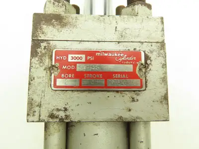 Milwaukee Cylinder CX-1445 Hydraulic Cylinder 2" Bore x 4" Stroke Lot of 2