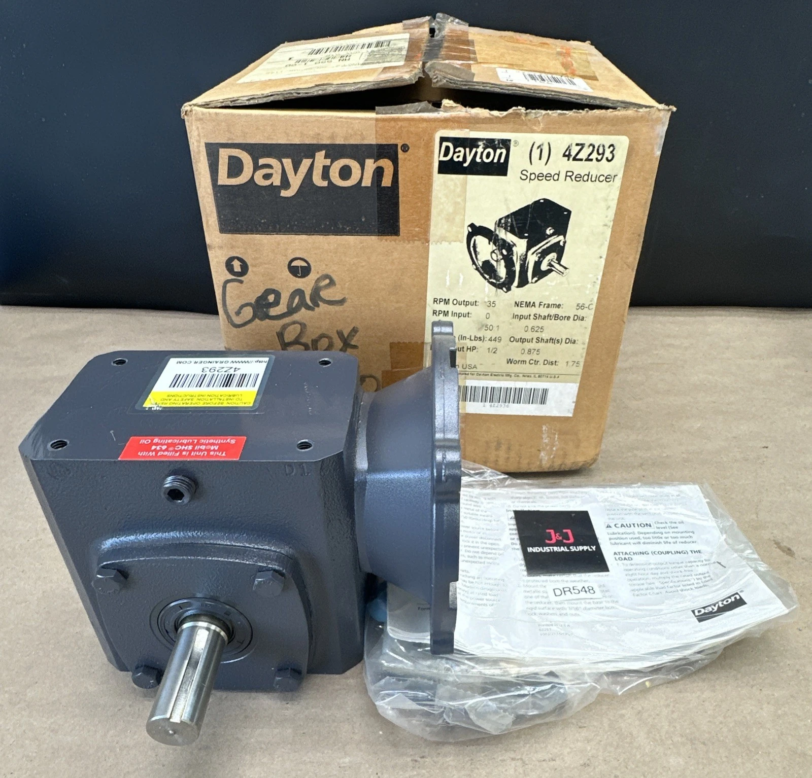 NEW Dayton 4Z293